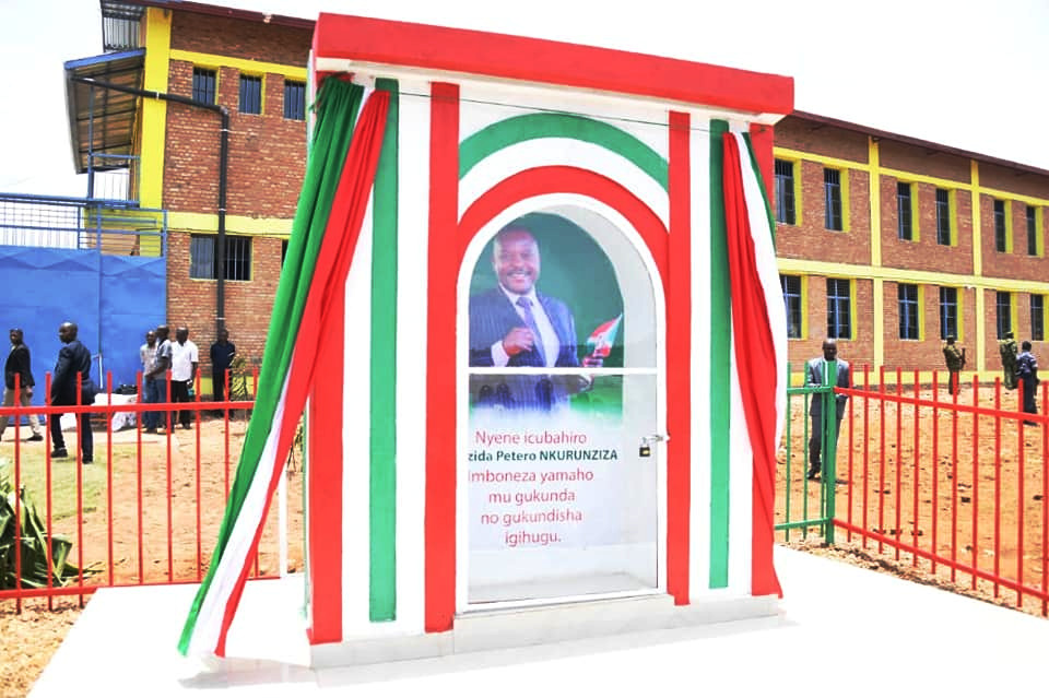 BURUNDI : Inauguration de le Lycée Technique NKURUNZIZA Petero à BUGENDANA / GITEGA
