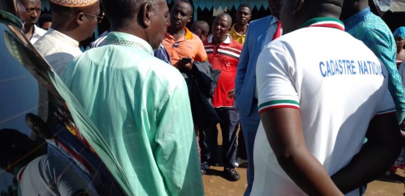 BURUNDI : La récolte des données cadastrales actualisées de BUYENZI à MUKAZA / BUJUMBURA