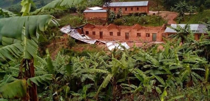 BURUNDI : Nombreux dégâts d’infrastructures liés aux vents violents à BUKINANYANA / CIBITOKE