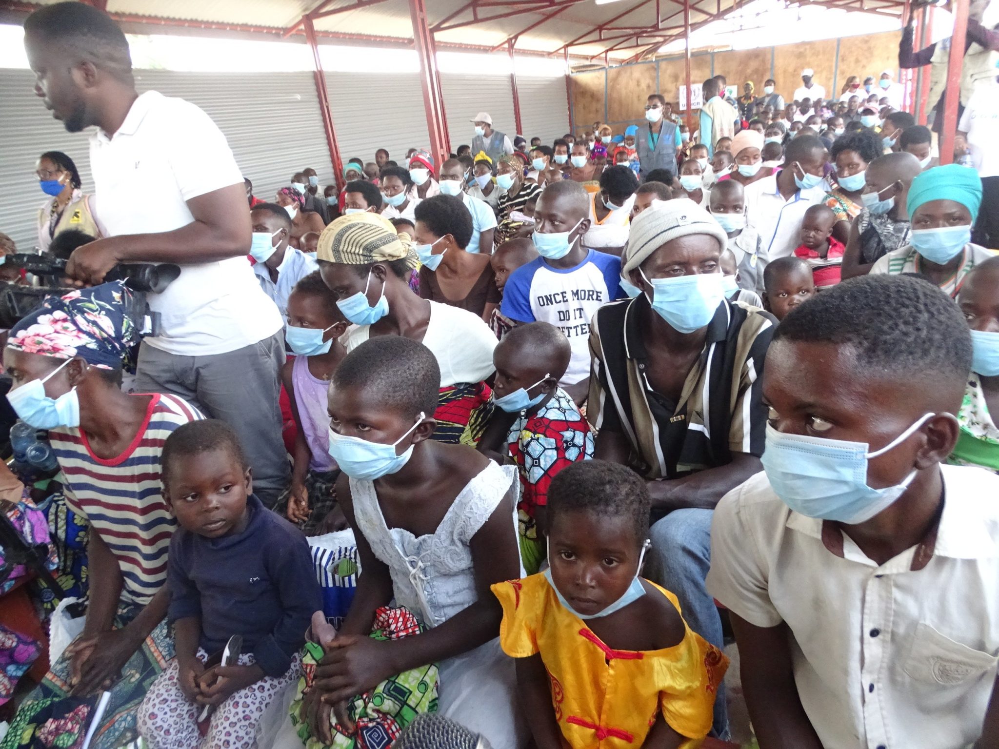 BURUNDI : Accueil des rapatriés venus de RDC à GIHANGA / BUBANZA