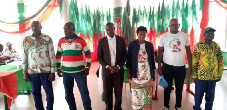 BURUNDI : Élections des Secrétaires Communaux au CNDD-FDD – Commune KAYANZA