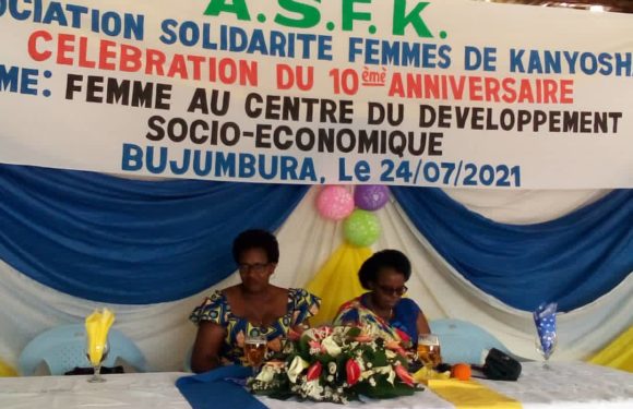 BURUNDI – SOCIETE CIVILE : L’ ASFK fête ses 10 ans à KANYOSHA / BUJUMBURA