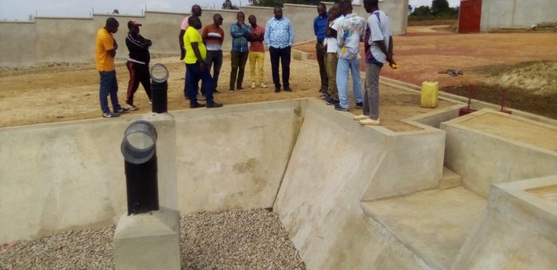 BURUNDI : L’ AHAMR a visité le chantier du site d’épuration des eaux / RUYIGI