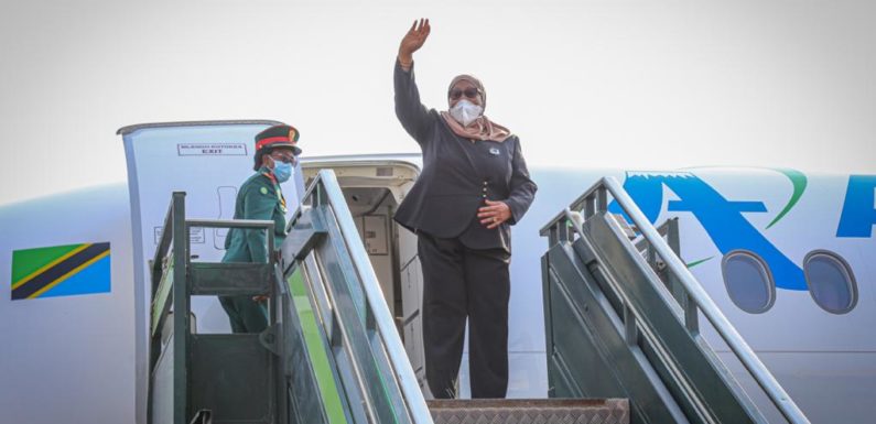 BURUNDI : Fin du voyage de S.E. SULUHU Samia Hassan, Présidente de TANZANIE