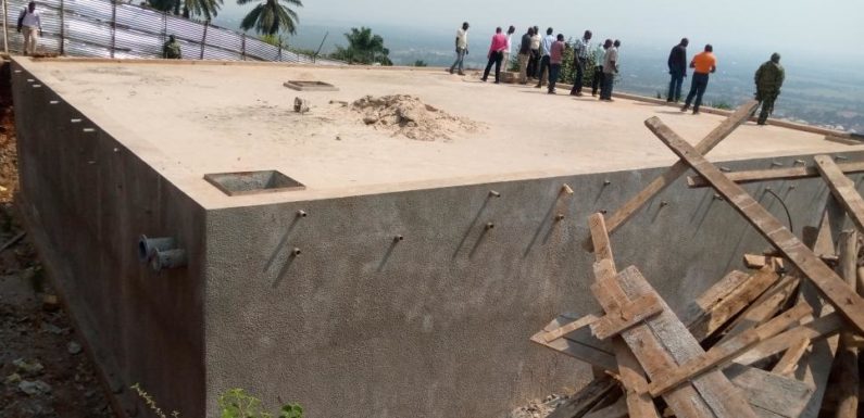 BURUNDI : Visite du chantier d’adduction d’eau à RUGAZI / BUBANZA