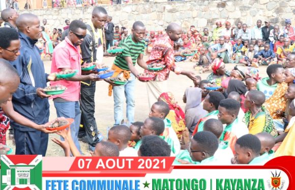 BURUNDI / FETE COMMUNALE 2021 : Commune MATONGO à KAYANZA