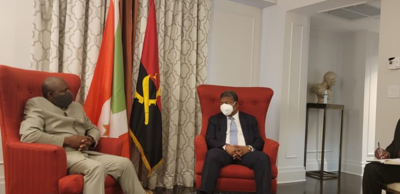 BURUNDI / UNGA76 2021 : S.E. NDAYISHIMIYE rencontre S.E. JOAO Lourenço, Président d’ANGOLA