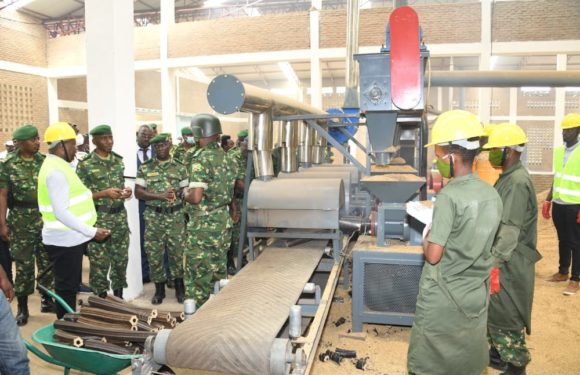 BURUNDI : Inauguration d’une usine de fabrication de briquettes sèches gérée par LA FDNB / BUBANZA