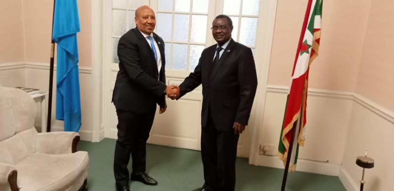 BuRuNDI / DjiBouTi : Rencontre fraternelle des ambassadeurs résidents en BELGIQUE