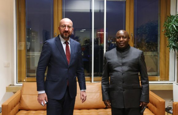 BuRuNDi / Sommet UE-UA : Rencontre du chef d’Etat avec le Président du Conseil Européen