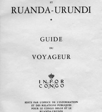 BuRuNDi : La Belgique reçoit le mandat du RuaNDa-uRuNDi en 1919