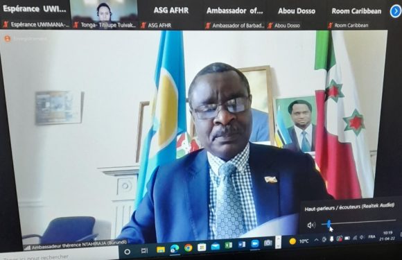 BuRuNDi / OEACP : Amb. NTaHiRaJa Thérence présente le rapport annuel 2021-2022