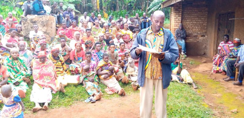 Burundi : Rencontre citoyenne en colline Gitanga à Gashikanwa / Ngozi