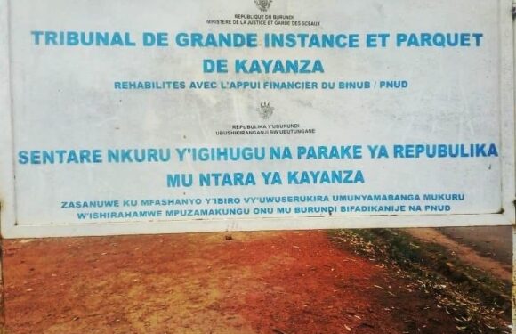 Burundi :  Le TGI de Kayanza prononce la perpétuité pour un homicide à Rwegura,  Muruta.