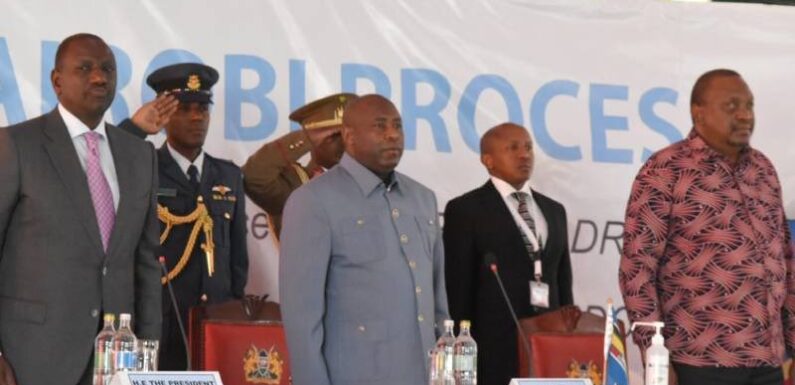 Burundi : 3ème round du processus pour la paix dans l’Est de la RDC au Kenya