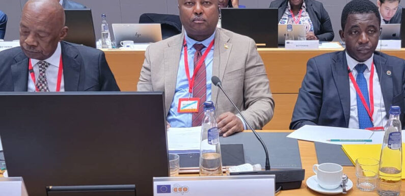 BURUNDI : Le Ministre Shingiro à la 45ème session conjoint OEACP – UE