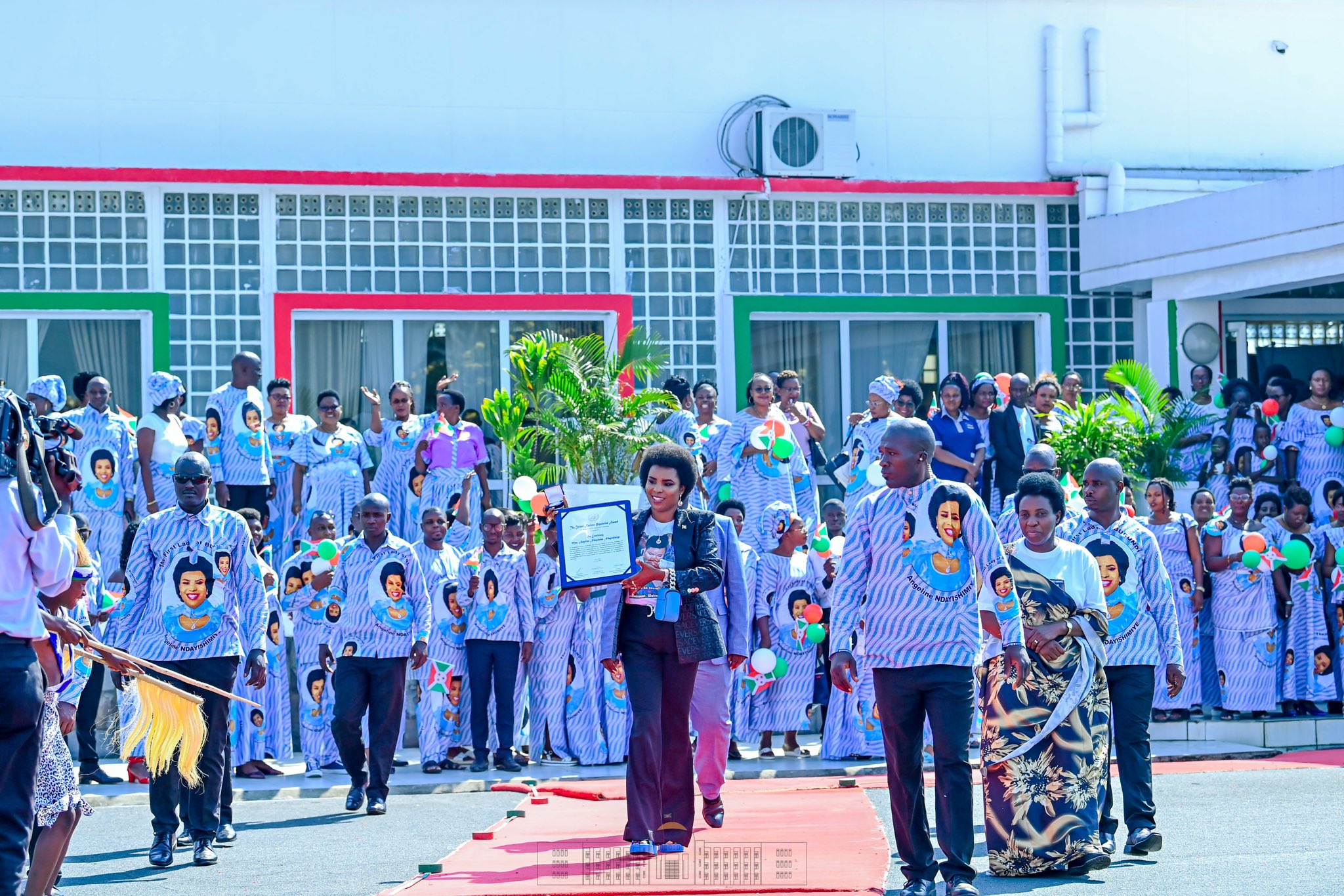 Burundi : Un accueil chaleureux pour la Première Dame honorée par la GUAN