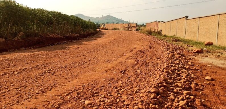 Burundi : Avancement des travaux de la piste à Rugombo-Mugina, Cibitoke