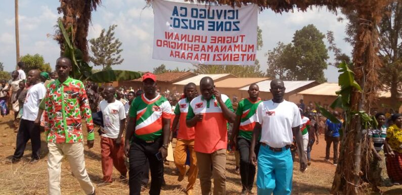 Burundi : Rencontre amicale des imbonerakure du CNDD-FDD à Giteranyi, Muyinga