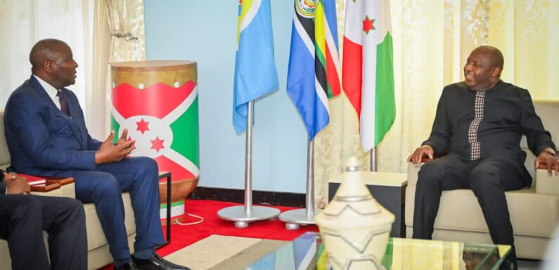 Burundi / Australie: Rencontre Entre Ndayishimiye et Andrew Hunter à Gitega