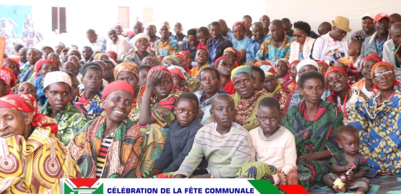 Burundi : Hon. Ndabirabe Gelase participe à la fête communale 2023 à Matongo