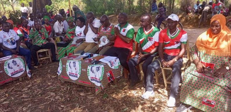 Burundi : Rencontre CNDD-FDD en Zone Kabuye, Makamba