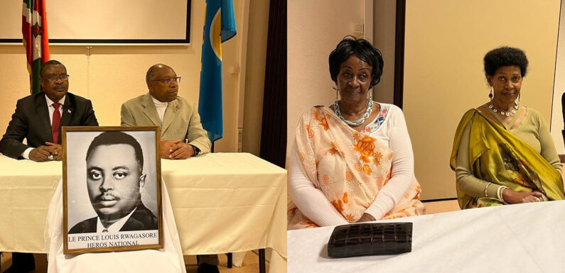 Burundi : Commémoration des 62 ans de l’assassinat de Rwagasore à Bruxelles, Belgique