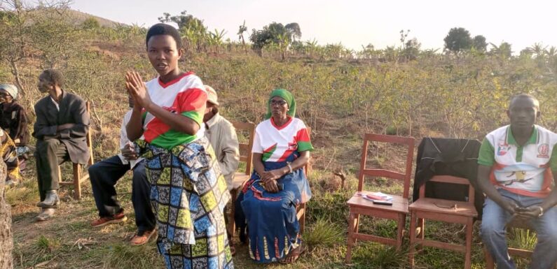 Burundi : CNDD-FDD réuni à Ngoma, Gitanga autour de ‘Turerere Uburundi’