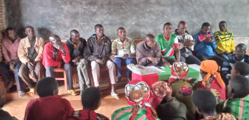 Burundi : Le CNDD-FDD échange sur les coopératives à Ciro, en zone Ngoma, Rutana