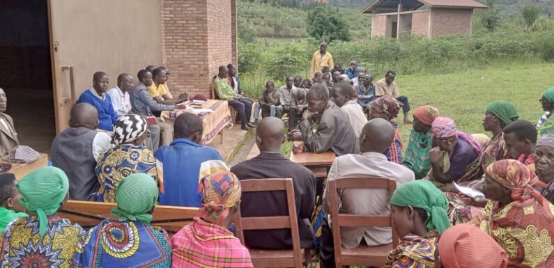 Burundi : Rencontre citoyenne significative en colline Gitanga, Rutana