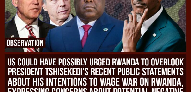 Burundi / RDC : Risque d’expulsion régionale des USA à cause de Kagame, Rwanda