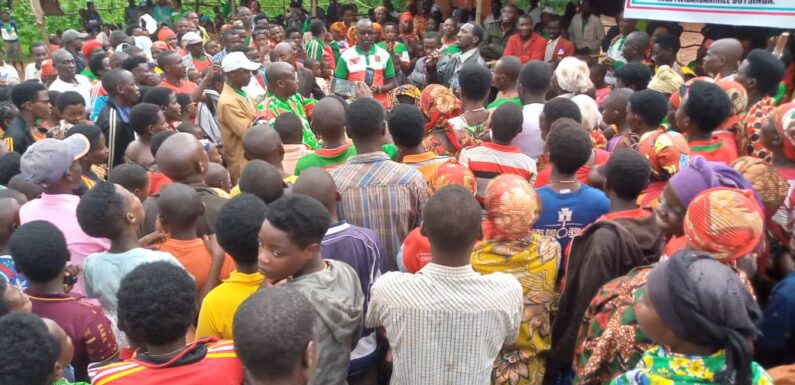 Burundi : Mobilisation CNDD-FDD élections 2025 zones Musama et Matongo à Nyabihanga, Mwaro