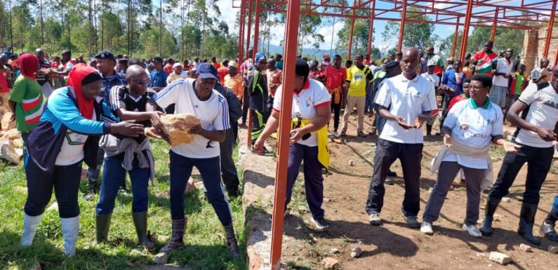 Burundi : Le centre sportif de Gashoho à Muyinga en voie d’achèvement.