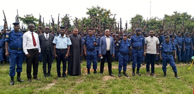 Burundi : 224 jeunes policiers diplômés au centre de formation de Buganda à Cibitoke.