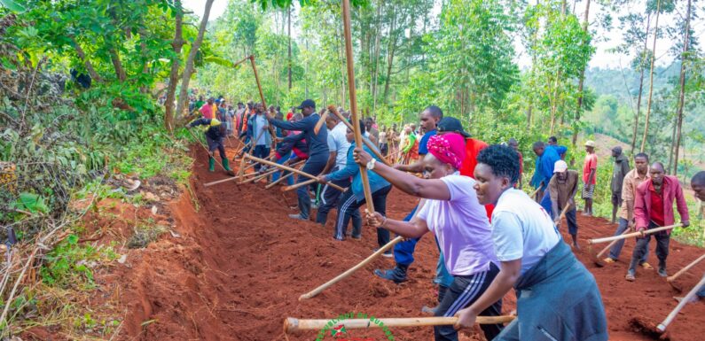 Burundi : L’honorable Ndadaye Denise aux TDC à Gatwe, Mwaro.