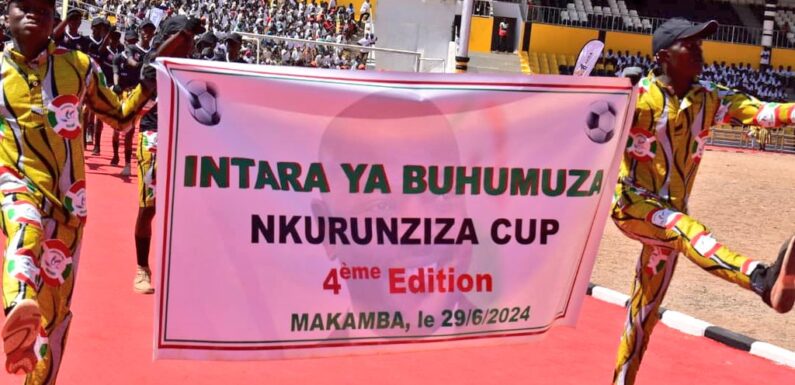 Burundi : Finale de la 4ème Nkurunziza Cup à Makamba.