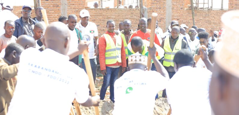 Burundi : TDC – Construction d’une salle de réunion communale à Matana, Bururi.