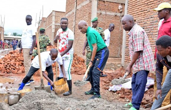 Burundi : Le Vice-Président Bazombanza mobilisé pour un marché moderne à Cibitoke.