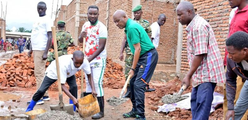 Burundi : Le Vice-Président Bazombanza mobilisé pour un marché moderne à Cibitoke.