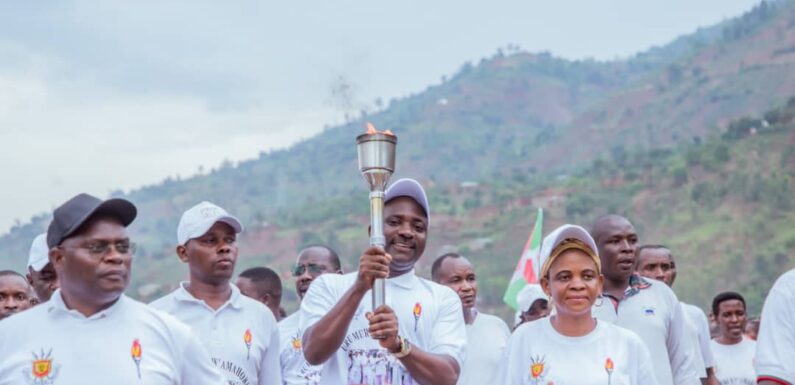 Burundi : Le Flambeau de la Paix accueillie à Rumonge.