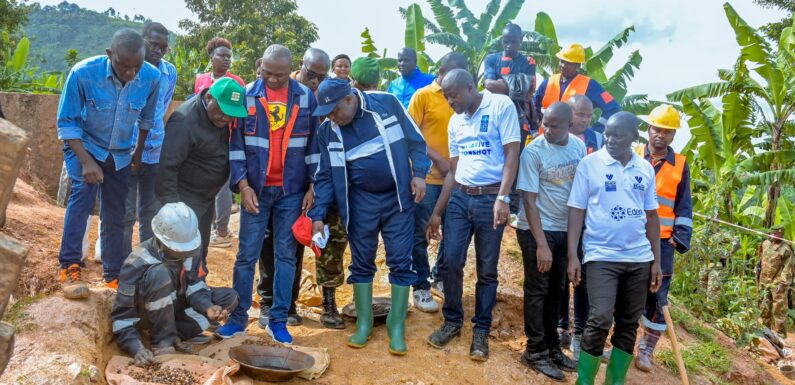 Burundi : Ndayishimiye visite un site de coltan et cassitérite à Busiga, Ngozi.