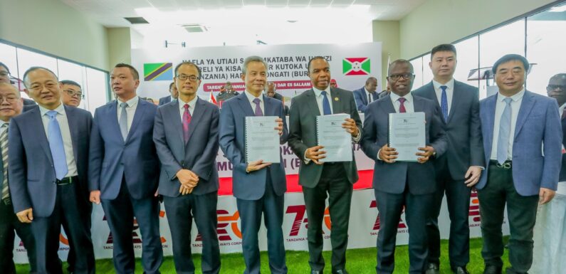 Burundi / Tanzanie  : Signature de 2,14 milliards USD pour le rail.