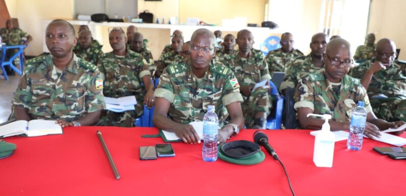 Burundi : Clôture d’un exercice stratégique pour les officiers FDNB à Gitega.